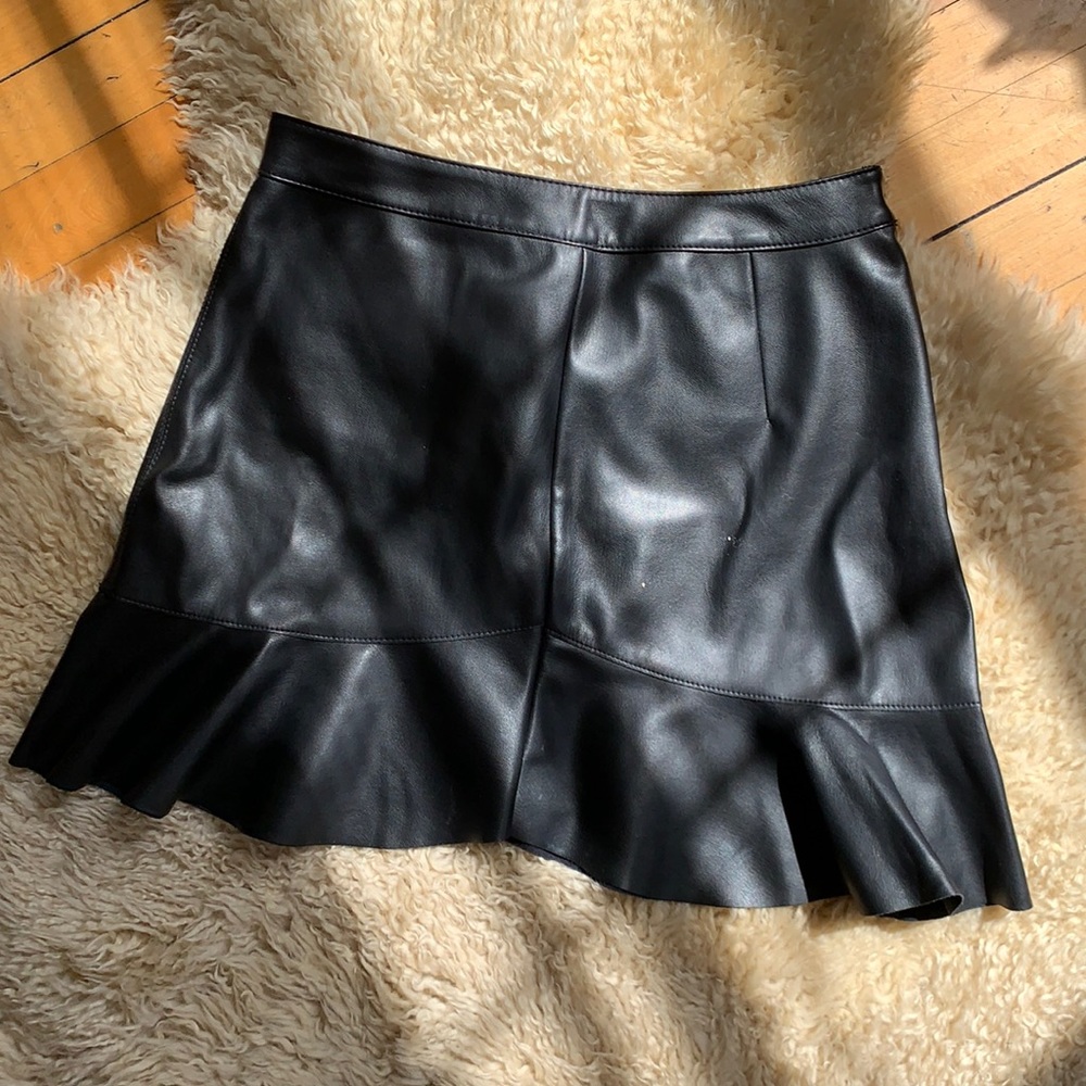 Cute Leather Skirt